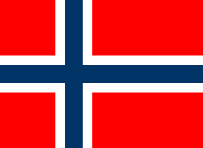 National Flag Of Svalbard And Jan Mayen